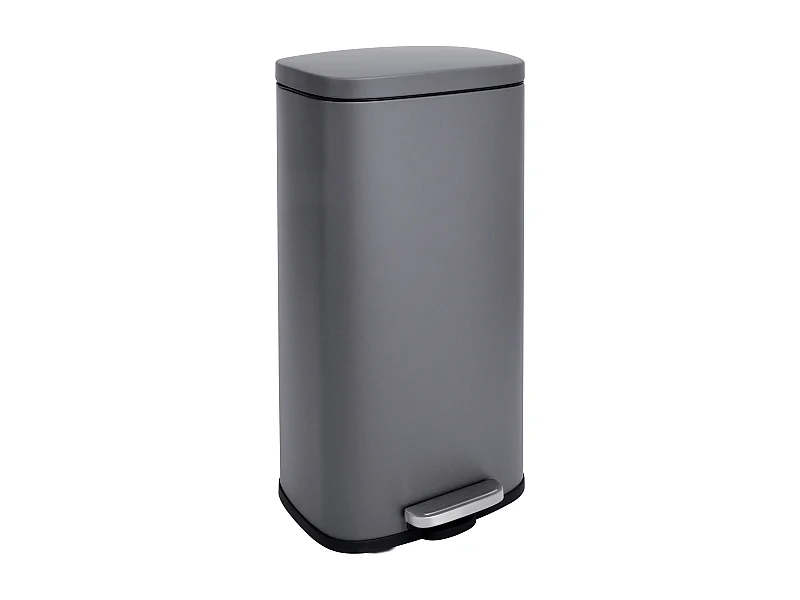 30L Poubelle à pédale Couvercle Softclose