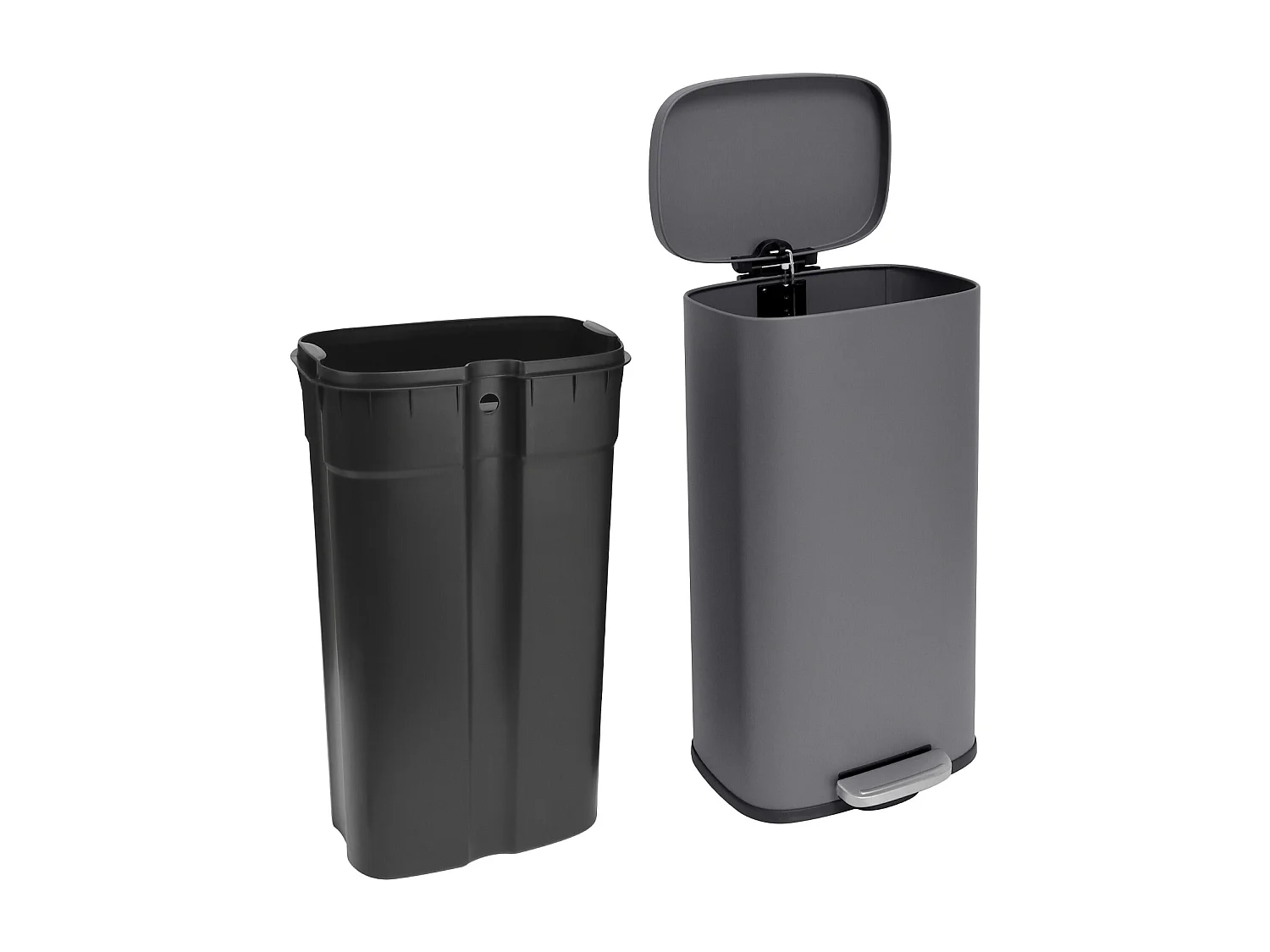 30L Poubelle à pédale Couvercle Softclose