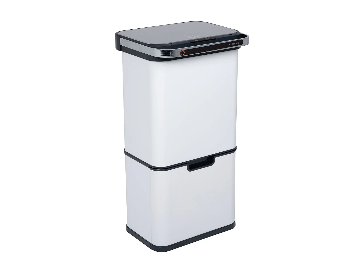 Poubelle à capteur 60L Fonction autonettoyante et filtre à charbon actif