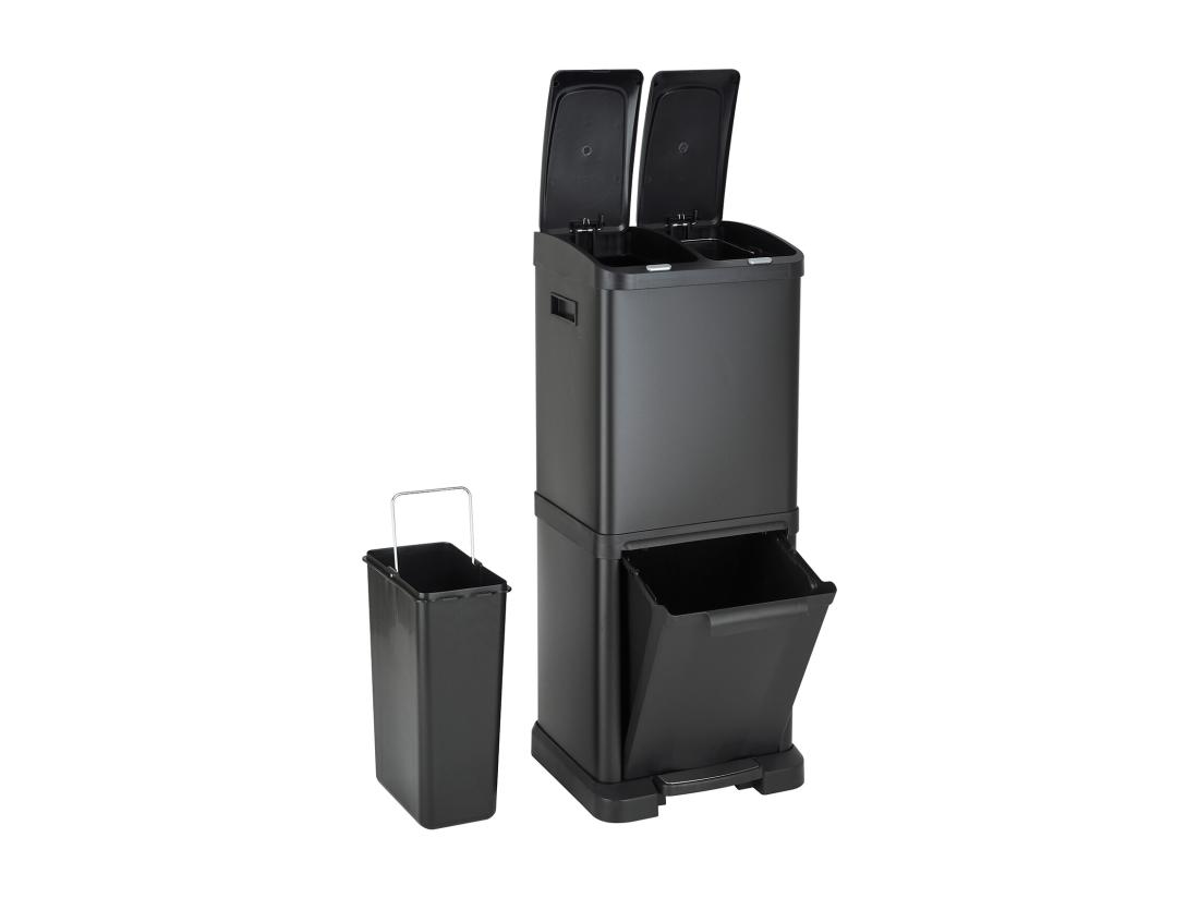 vente unique Poubelle 2x8L + 16L