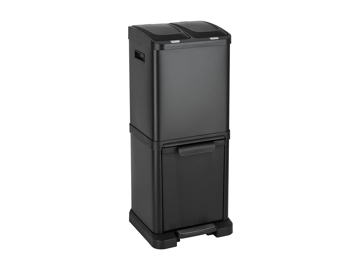 SVITA 3XCOMBO32 Poubelle 2x 8L + 16L Noir