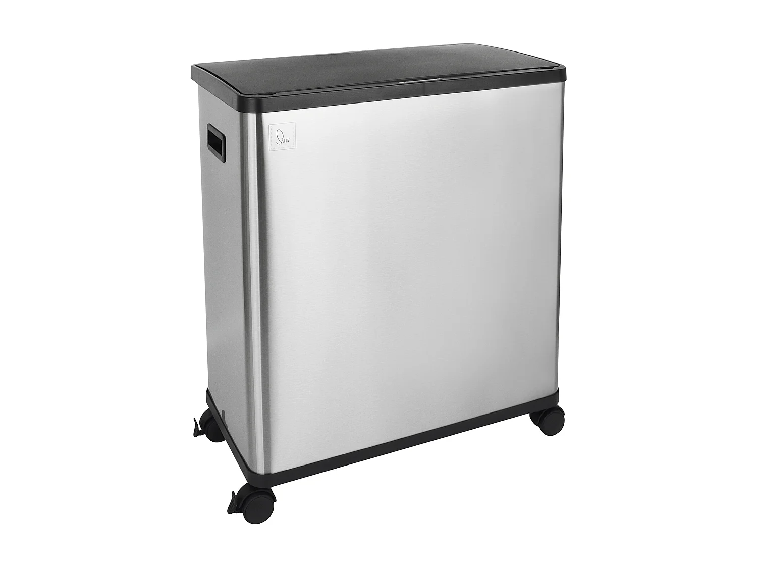 Poubelle double 60l avec seau intérieur