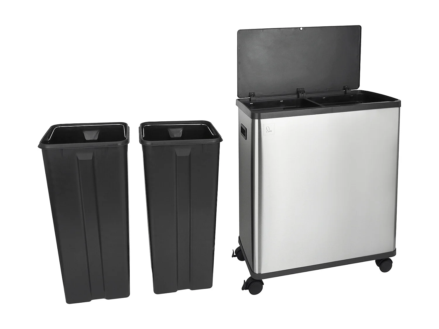 MÜLLEIMER SR2X30 60L Silber