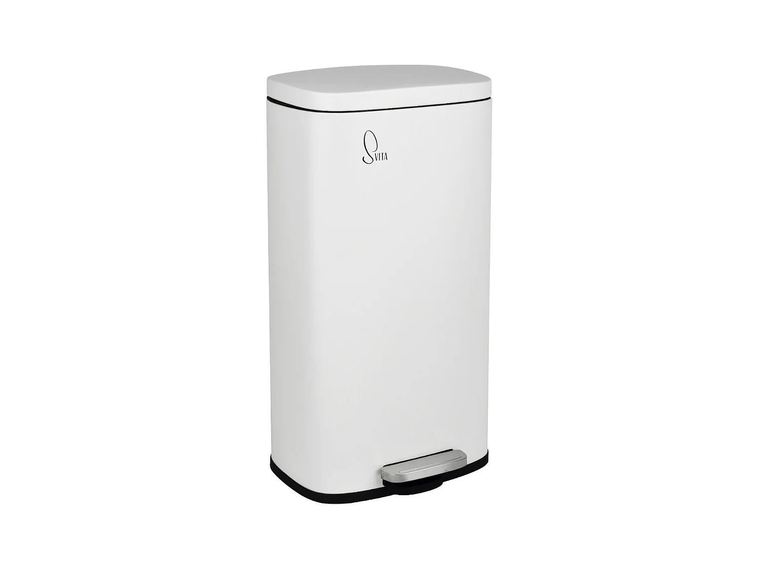 30L Poubelle à pédale Couvercle Softclose