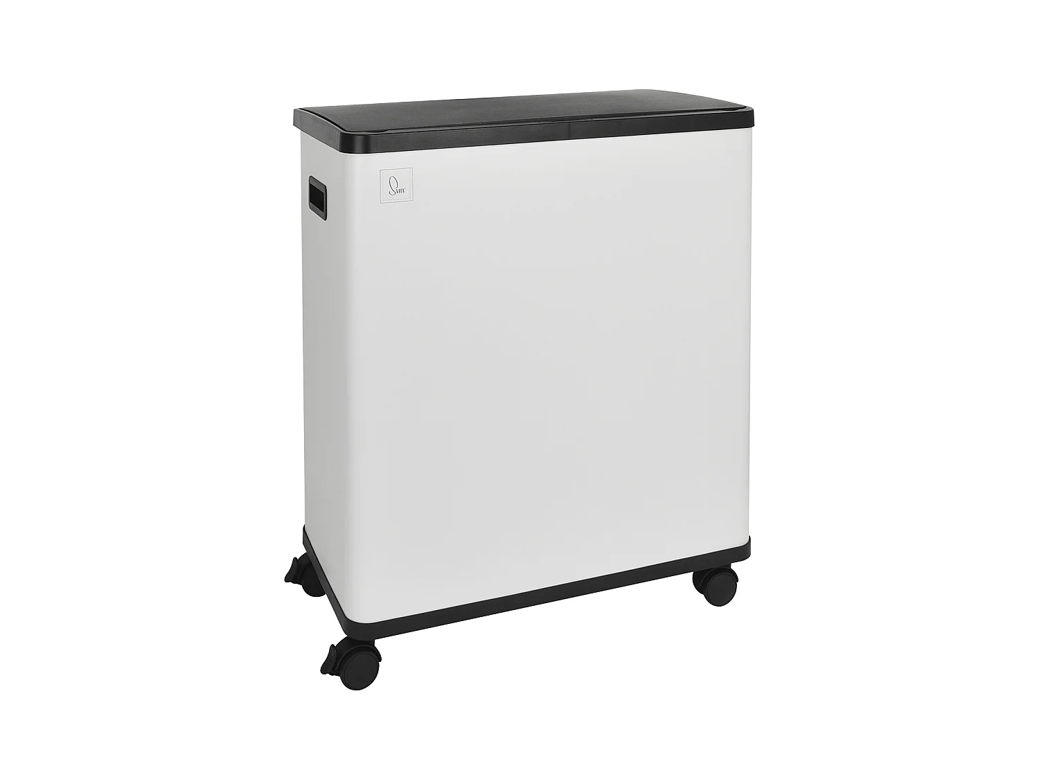 Poubelle double 60l avec seau intérieur