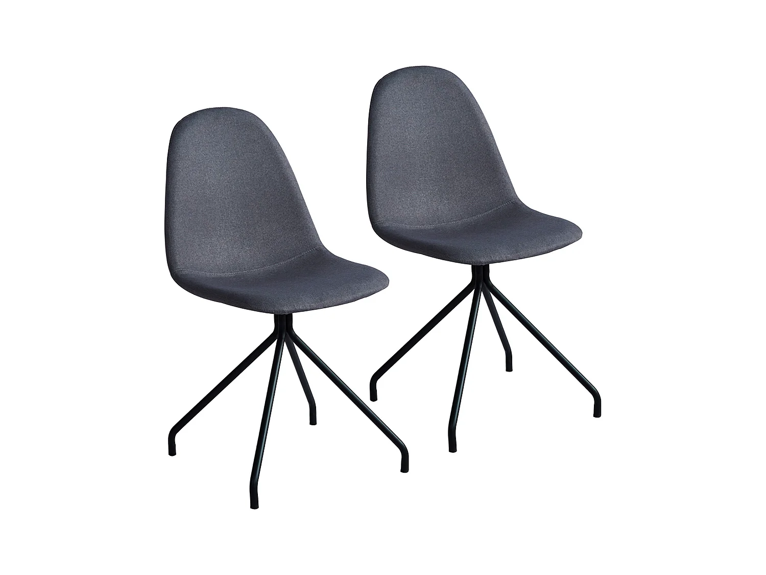 Lot de 2 chaises de salle à manger