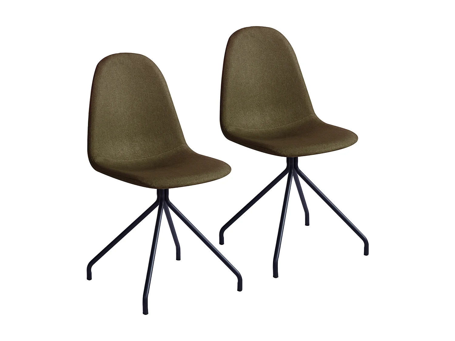 Lot de 2 chaises de salle à manger