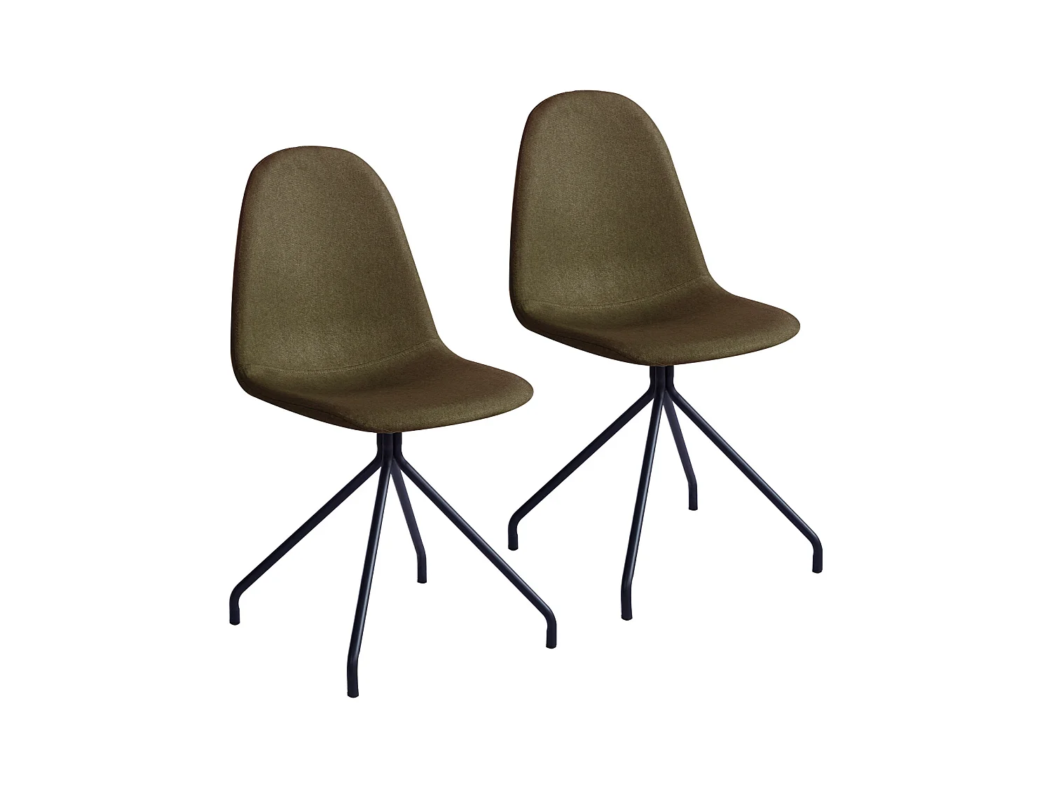 Lot de 2 chaises de salle à manger