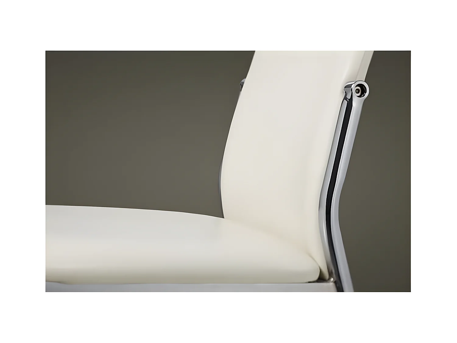 Eetkamerstoelen 6 st kunstleer wit