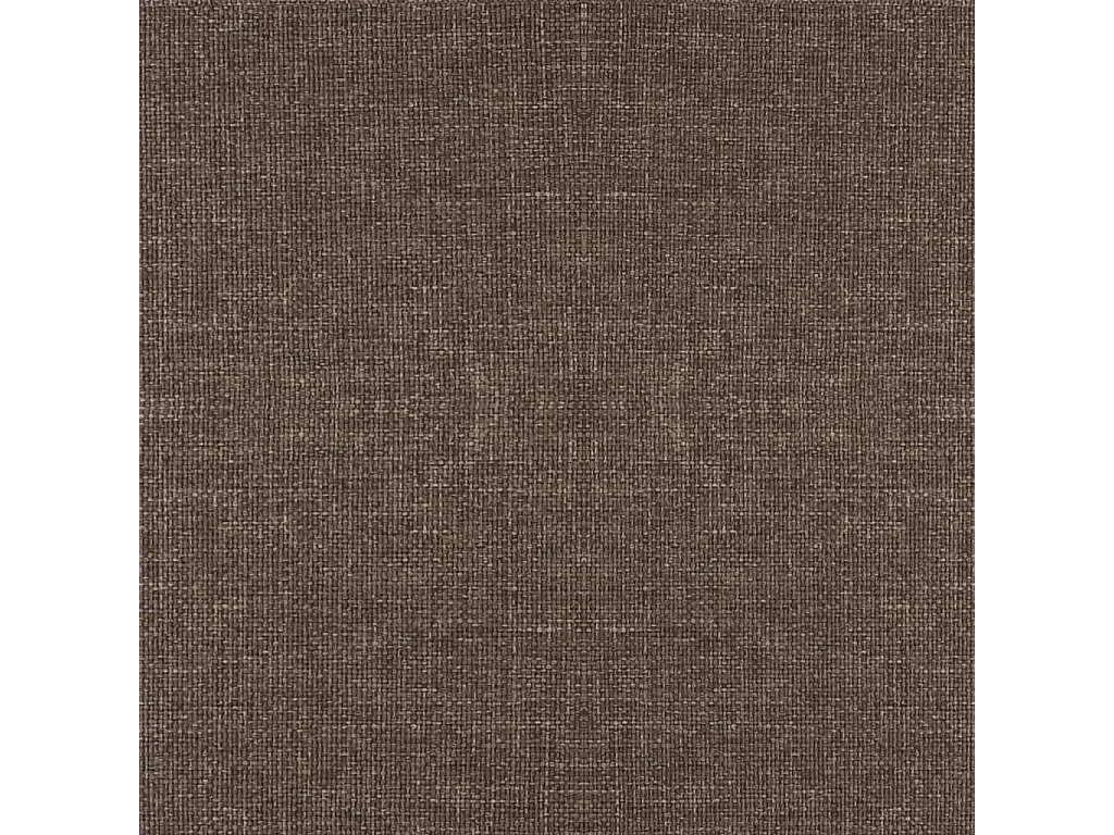 Chaises pivotantes à manger lot de 4 taupe tissu