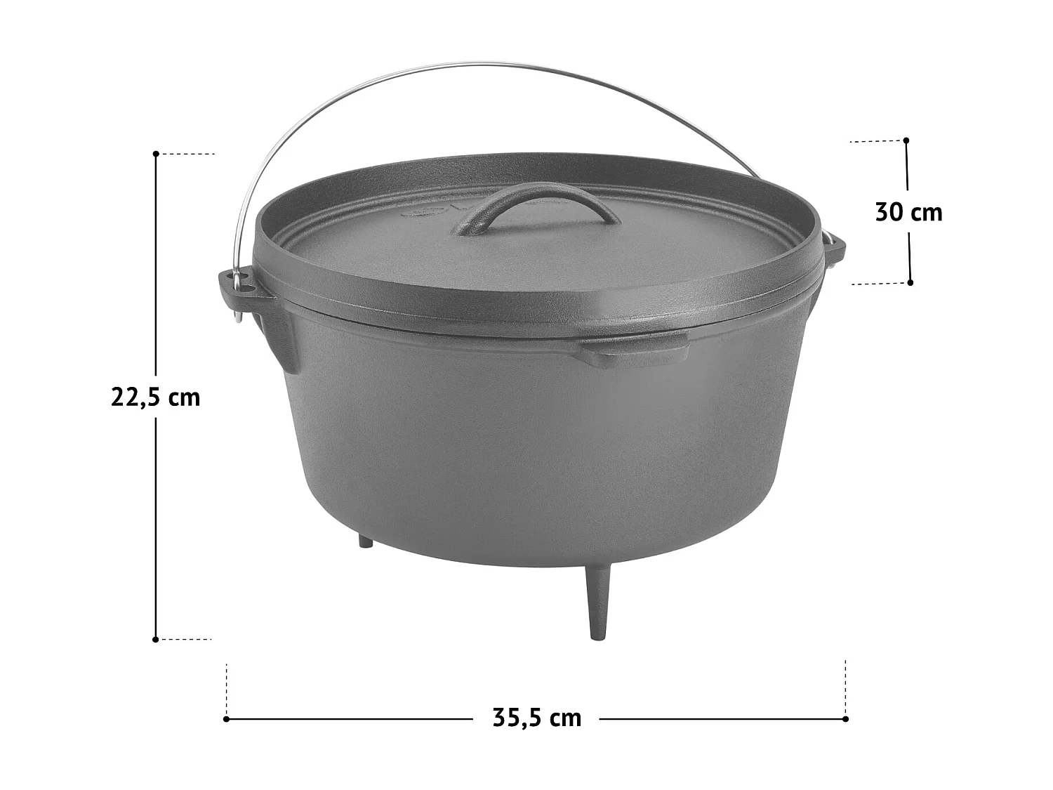 Marmite Dutch Oven fonte 8L