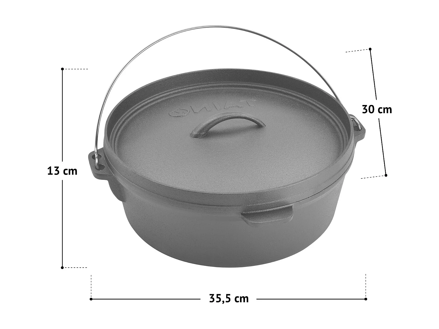 Marmite Dutch Oven fonte 6L