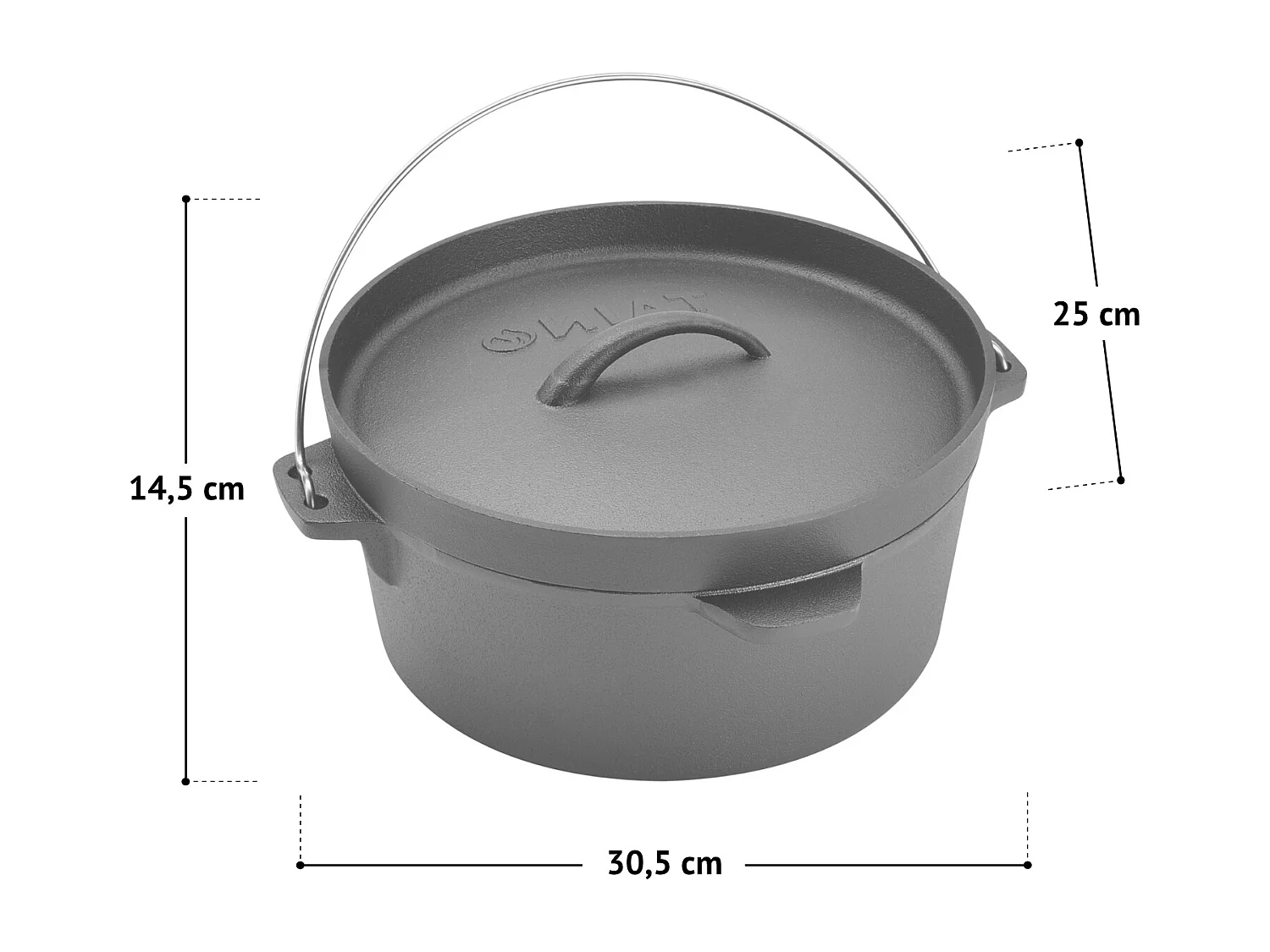 Marmite Dutch Oven fonte 4L
