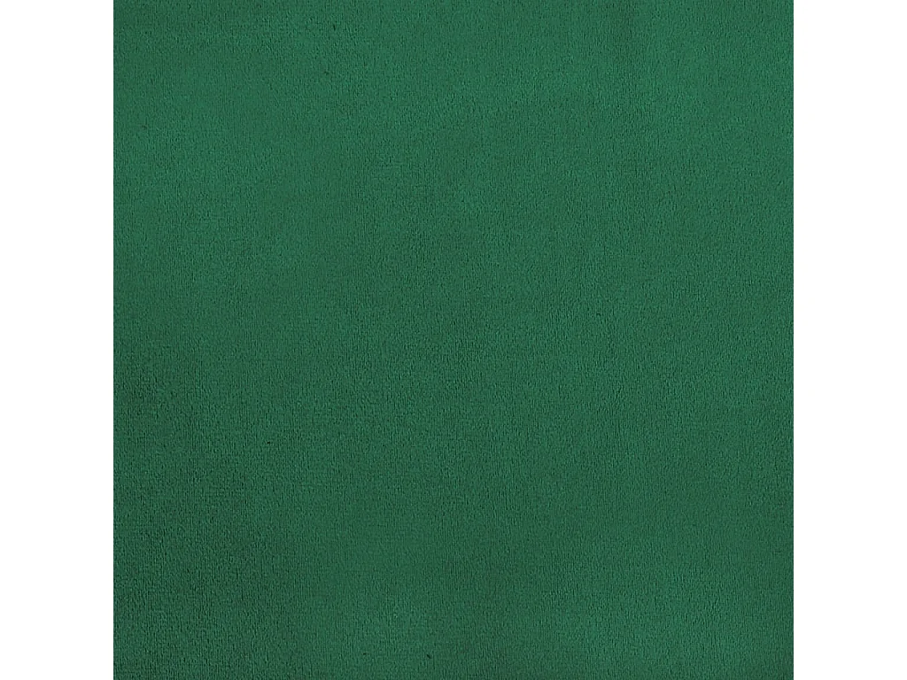 Sedie da Pranzo 4 pz Verde Scuro in Velluto