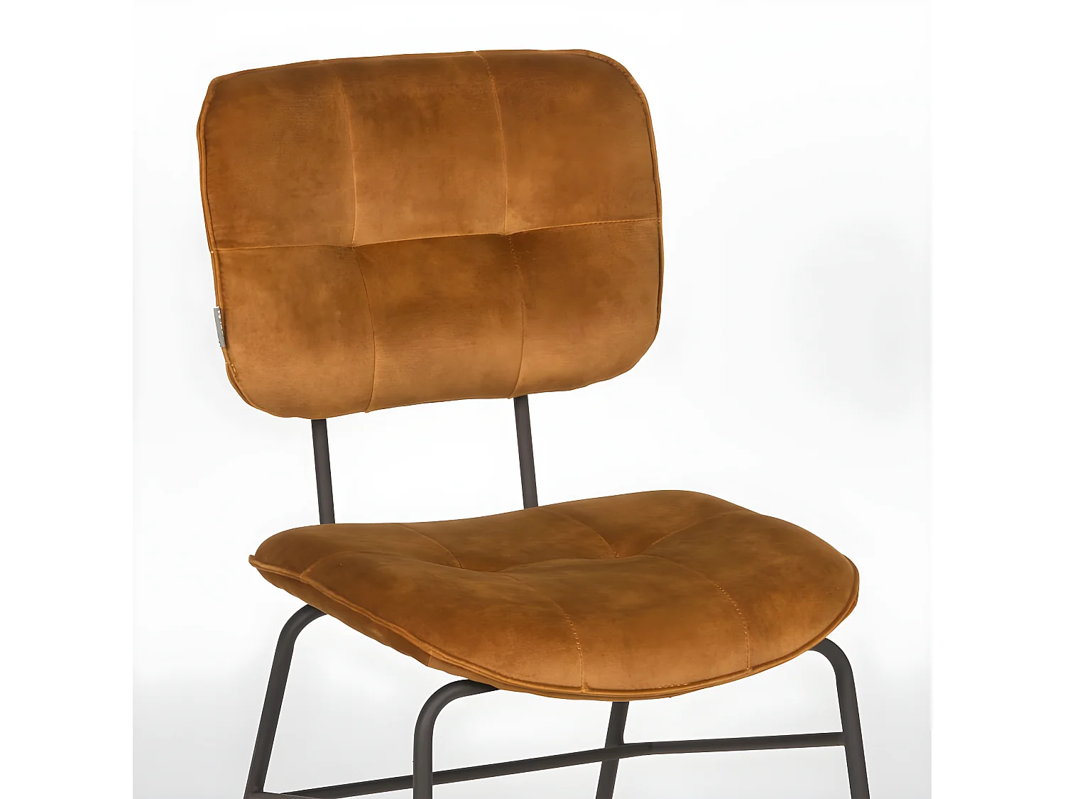 LABEL51 Esszimmerstühle 2 Stk. Dez 49x60x87 cm Ocker