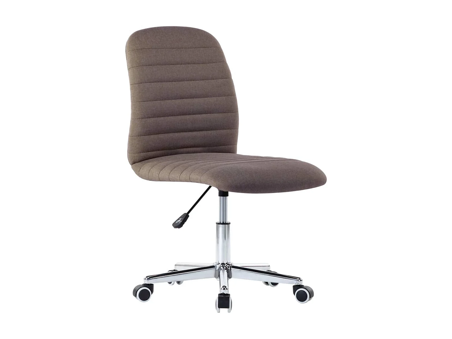 Chaises à manger lot de 4 taupe tissu