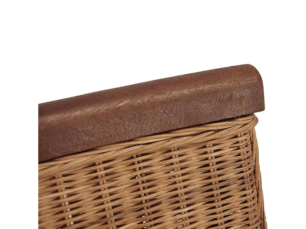 Sillas de comedor 4 unidades ratán natural marrón