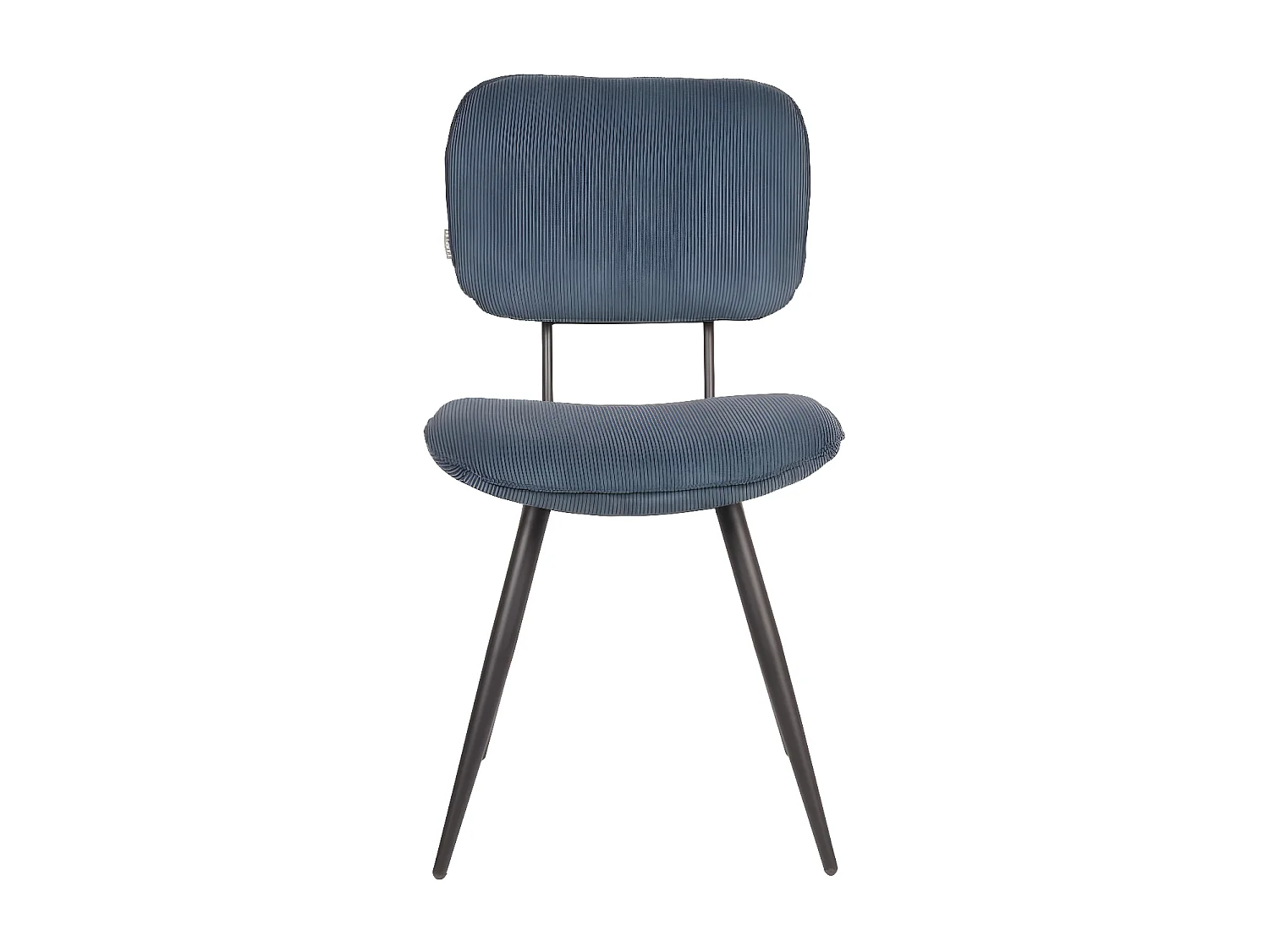 Chaises à manger lot de 2 Vic 49x60x87 cm bleu