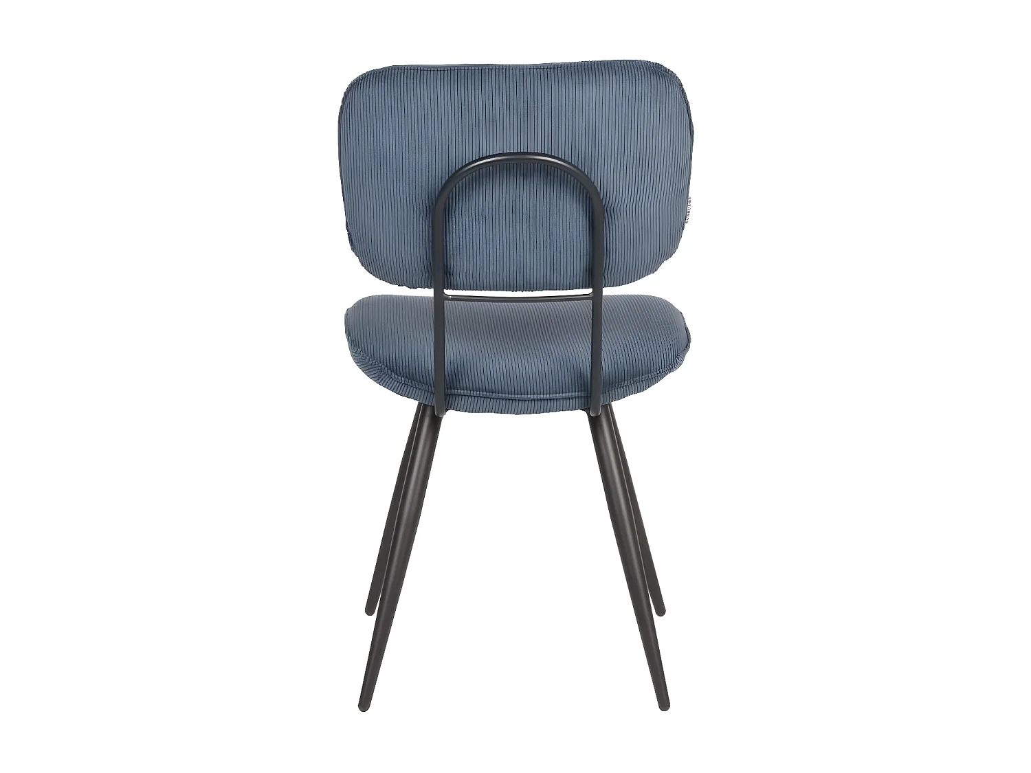 Chaises à manger lot de 2 Vic 49x60x87 cm bleu