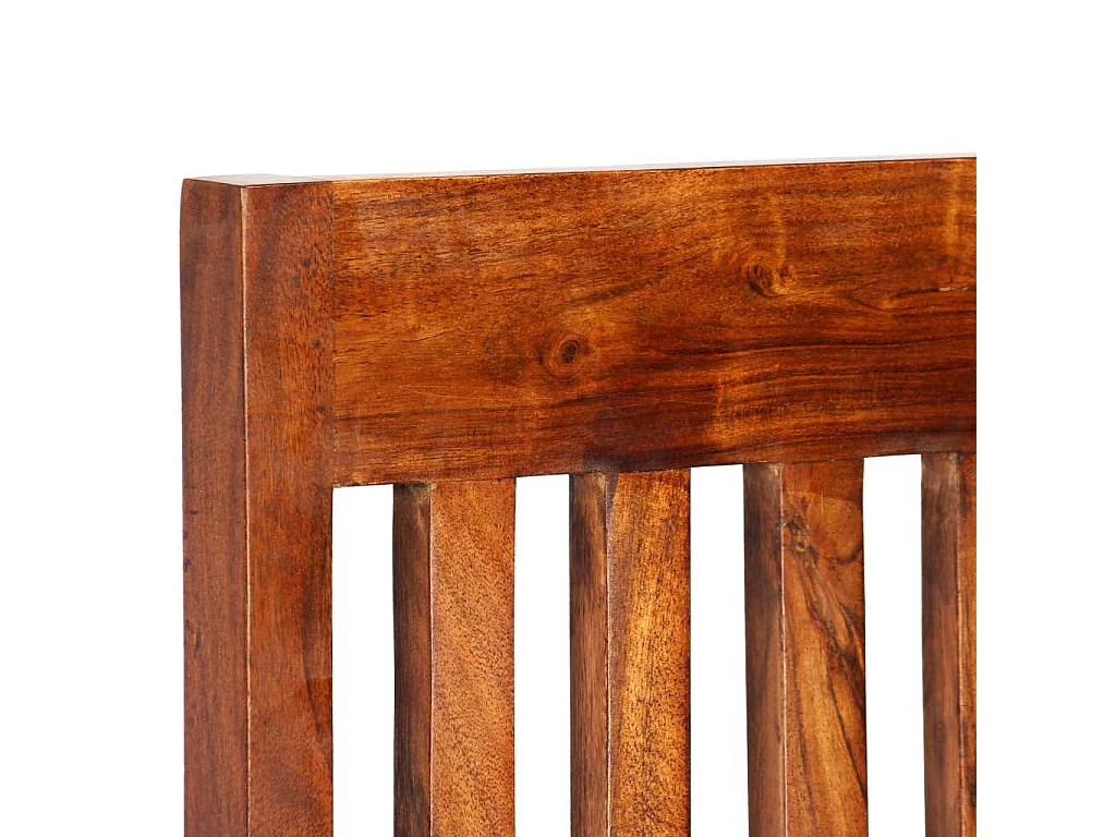 Sedie da Pranzo 4 pz in Legno Massello Moderne