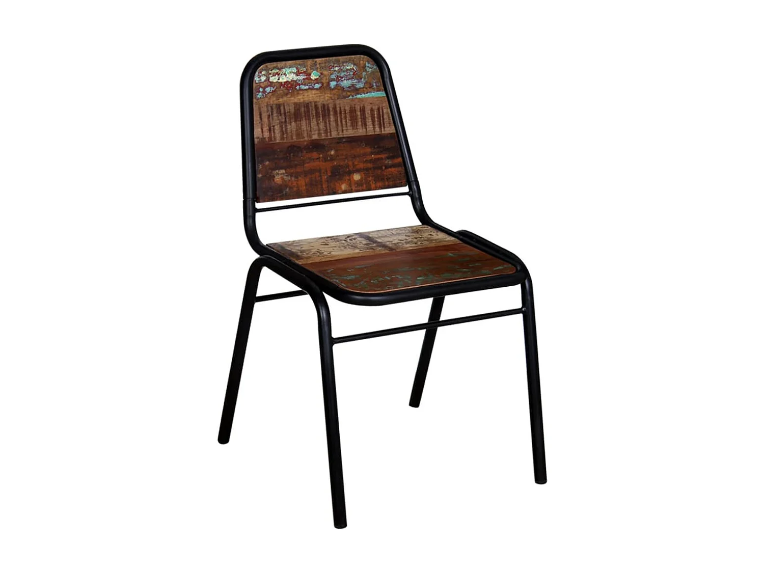 Sedie da Pranzo 6 pz in Legno Massello di Recupero