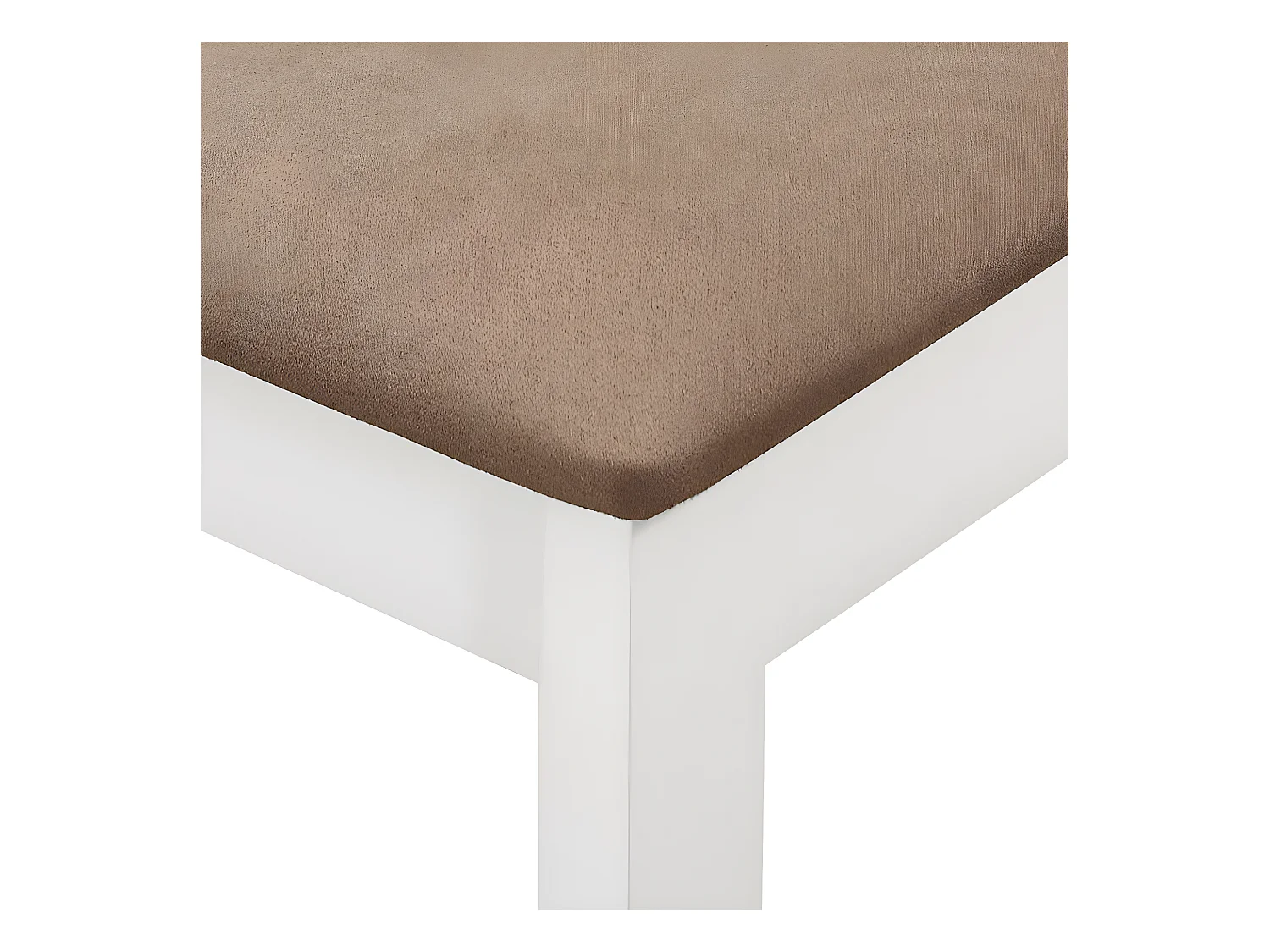 Cadeiras de jantar com almofadões 2 pcs madeira maciça branco