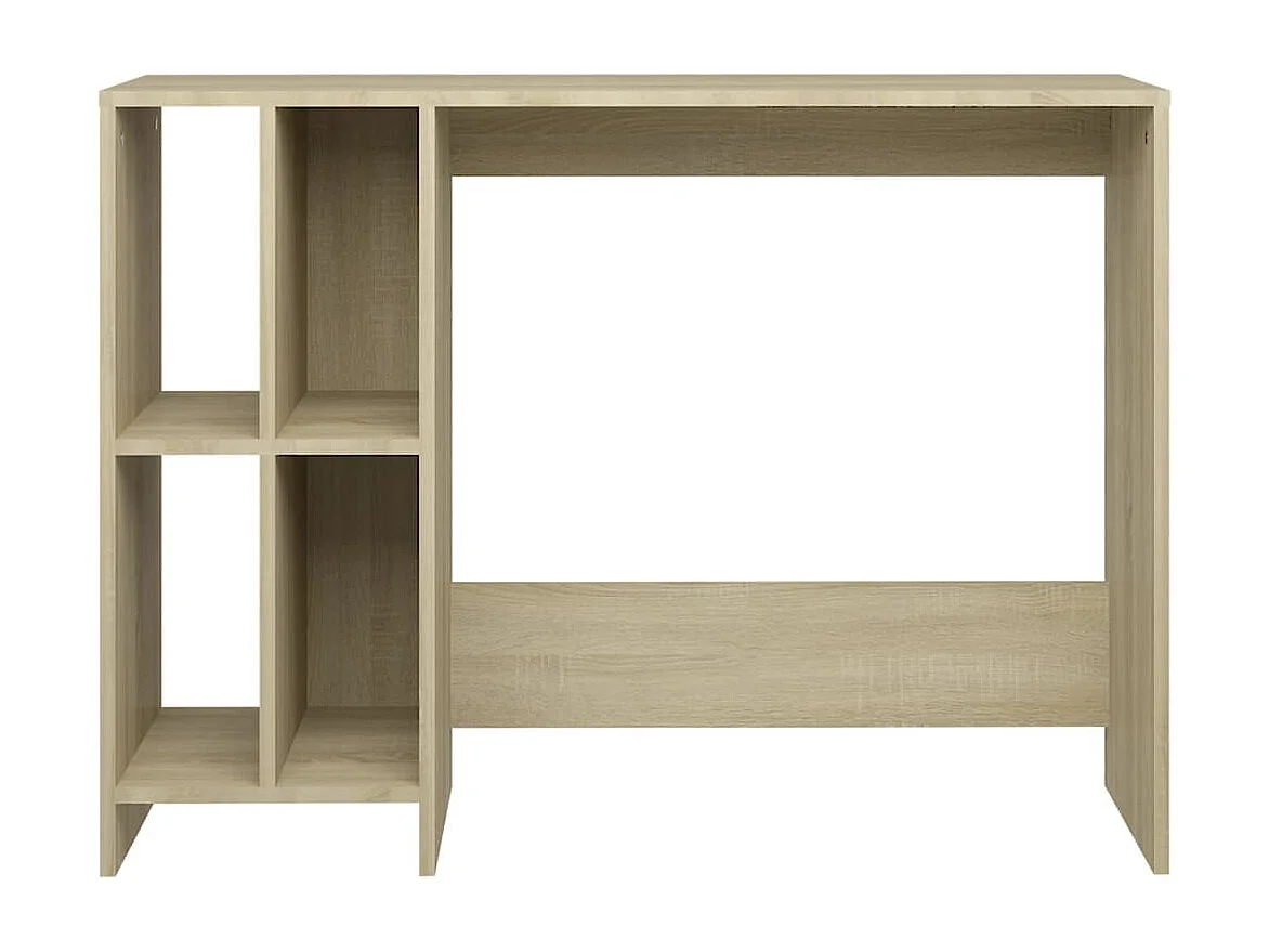 Bureau d'ordinateur portable chêne sonoma bois d'ingénierie