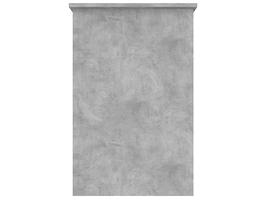 Schreibtisch Betongrau 100×50×76 cm Holzwerkstoff