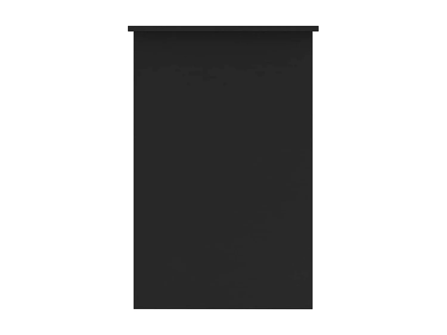 Bureau Noir 100x50x76 cm Bois d’ingénierie