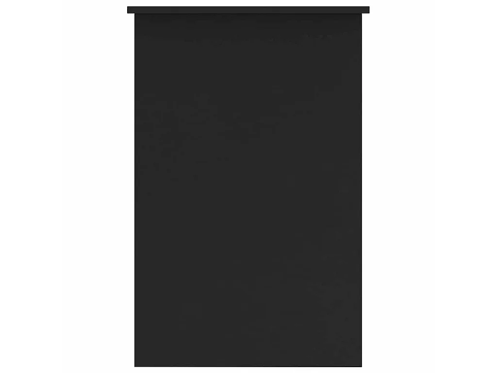 Bureau Noir 100x50x76 cm Bois d’ingénierie