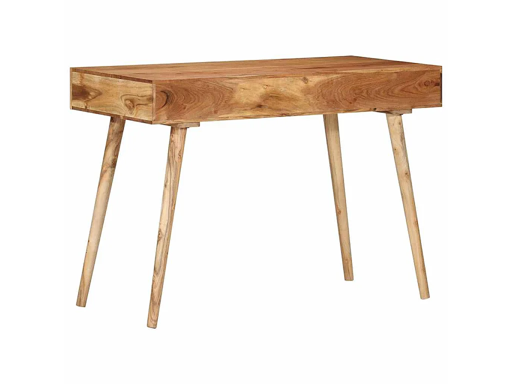 Schrijftafel 110x50x76 cm massief acaciahout