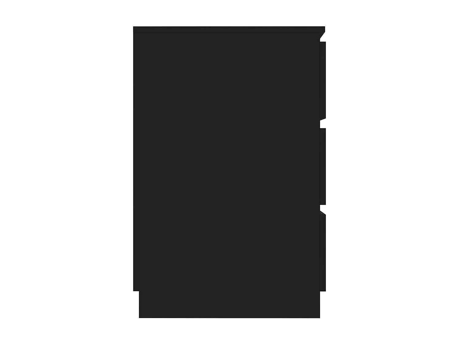 Bureau noir 140x50x77 cm Bois d'ingénierie