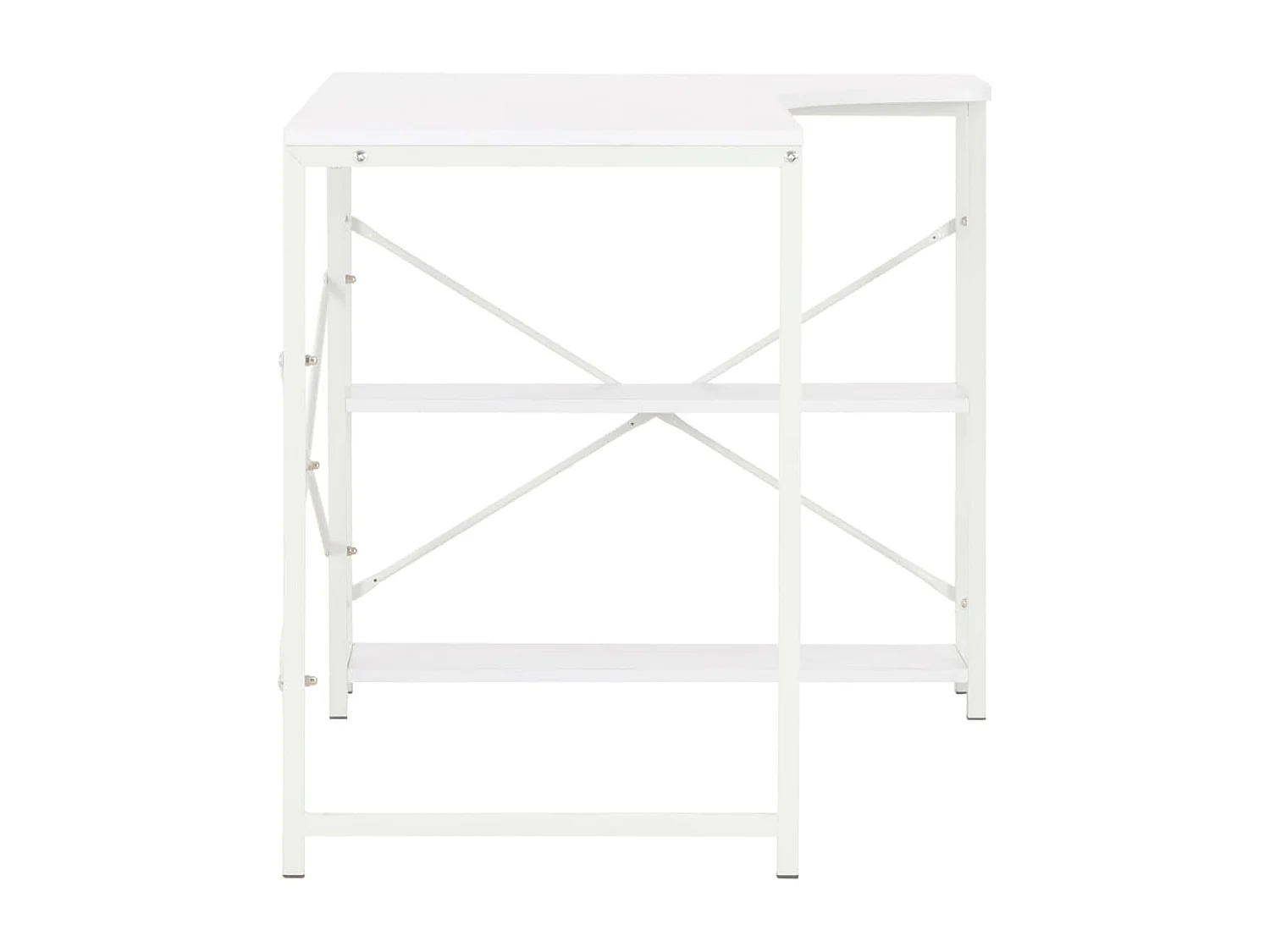 Computerbureau 120x72x70 cm wit