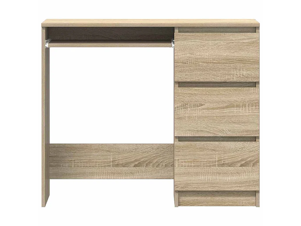 Schreibtisch Sonoma-Eiche 90x45x76 cm Holzwerkstoff