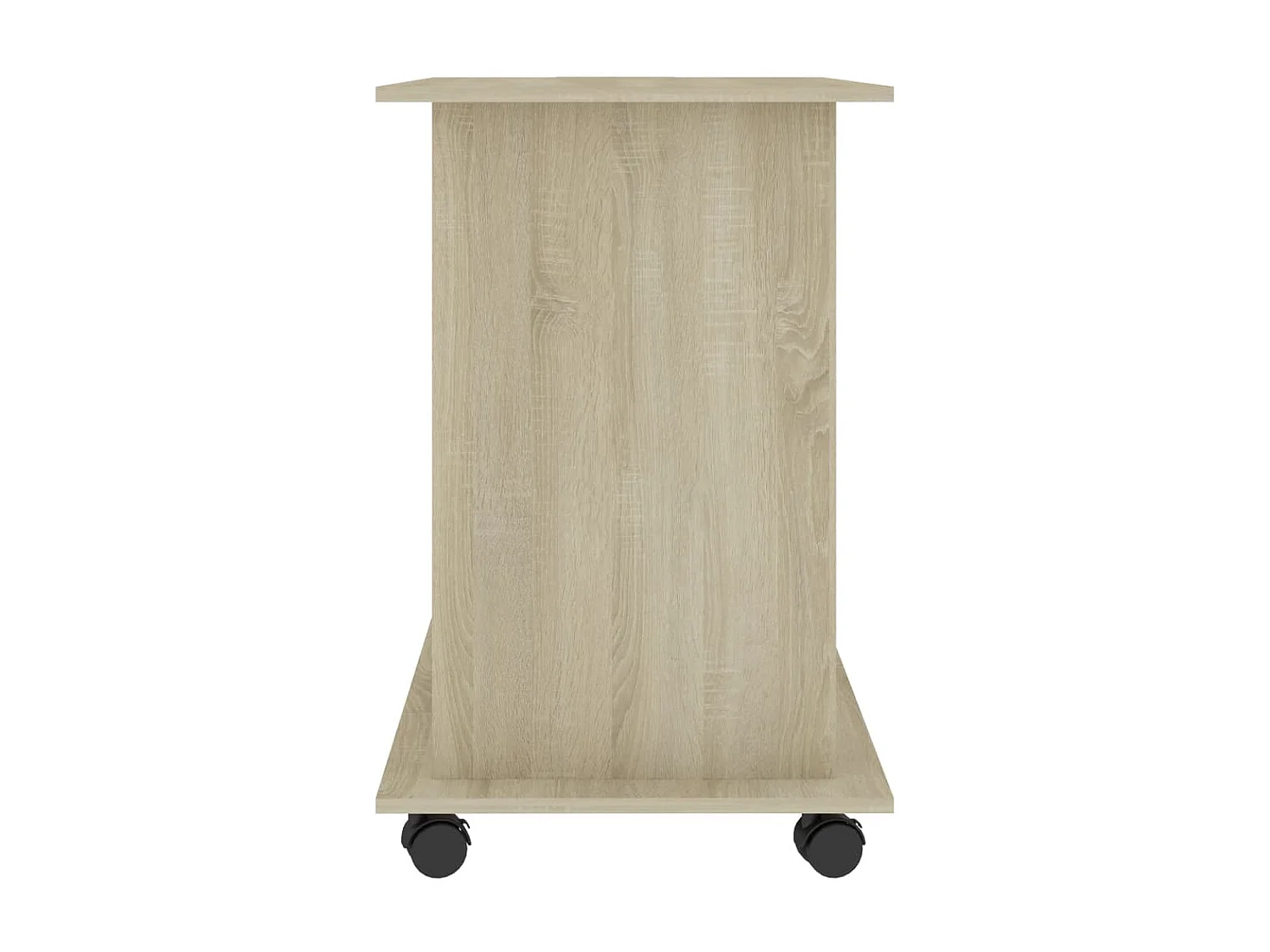 Bureau d'ordinateur Chêne sonoma 80x50x75 cm Bois d'ingénierie