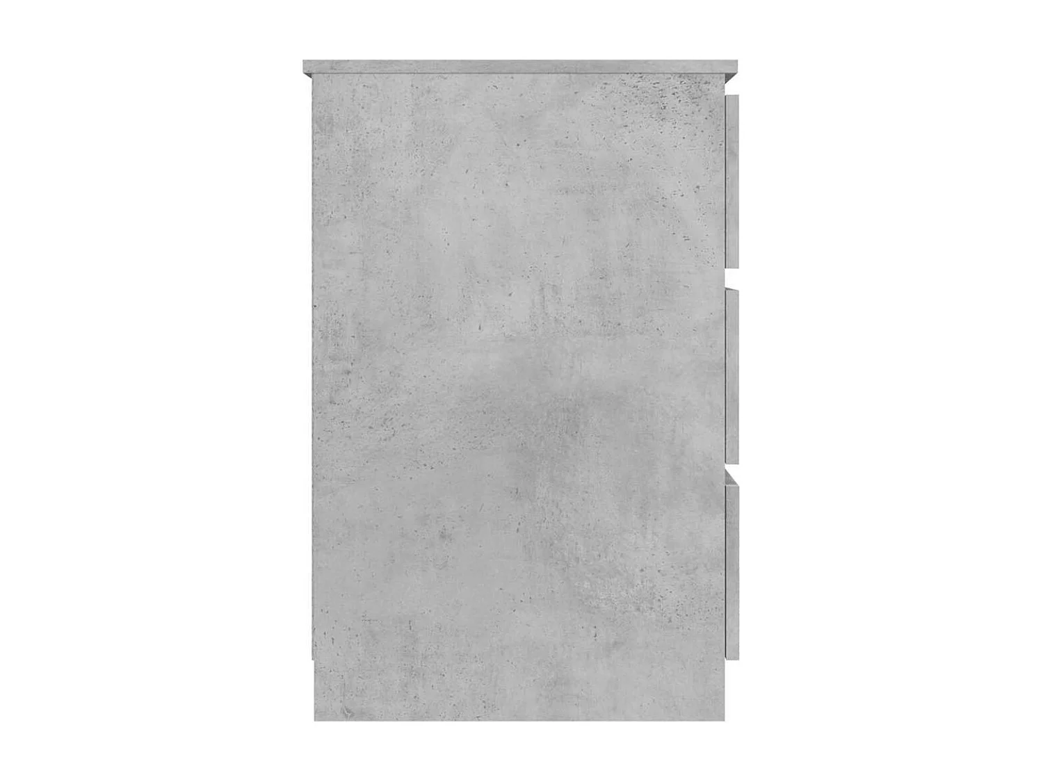 Bureau Gris béton 140x50x77 cm Bois d'ingénierie