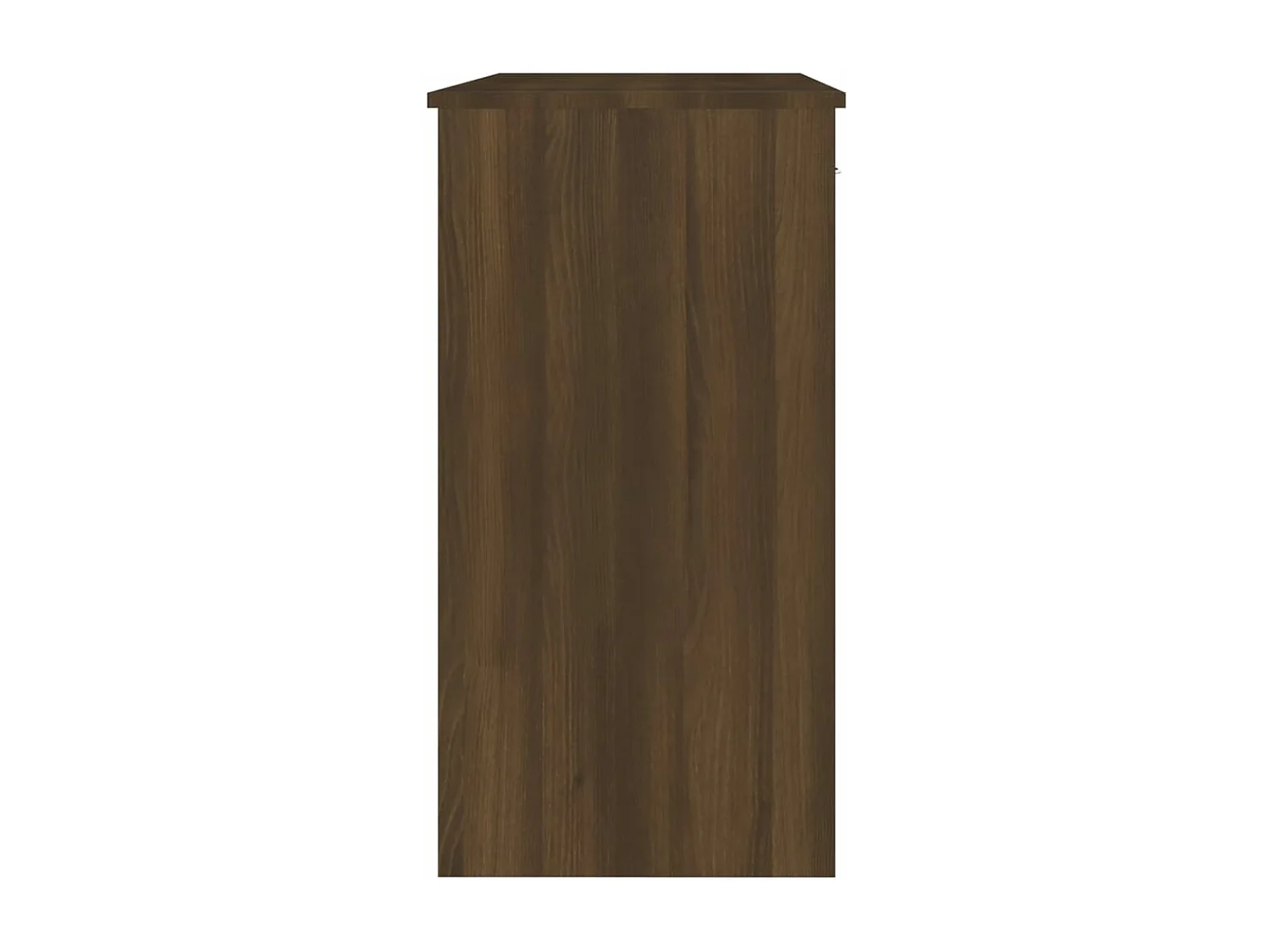 Escritorio de madera de ingeniería roble marrón 80x40x75 cm