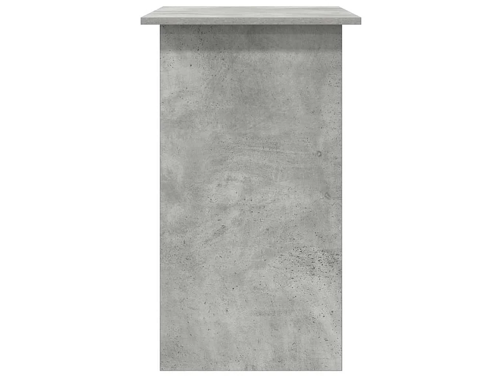 Scrivania Grigio Cemento 80x45x74 cm in Legno Multistrato