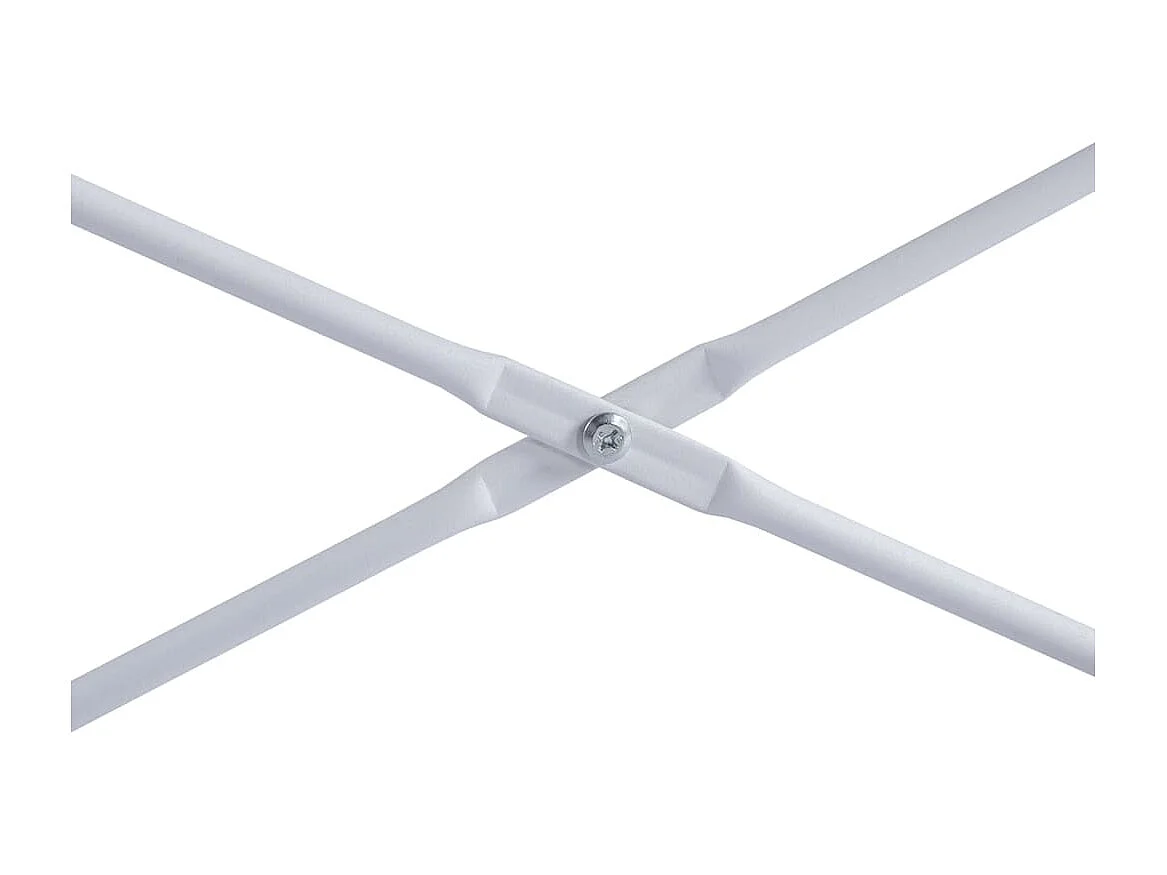 Scrivania per Computer Bianca 110x60x70 cm in Truciolato