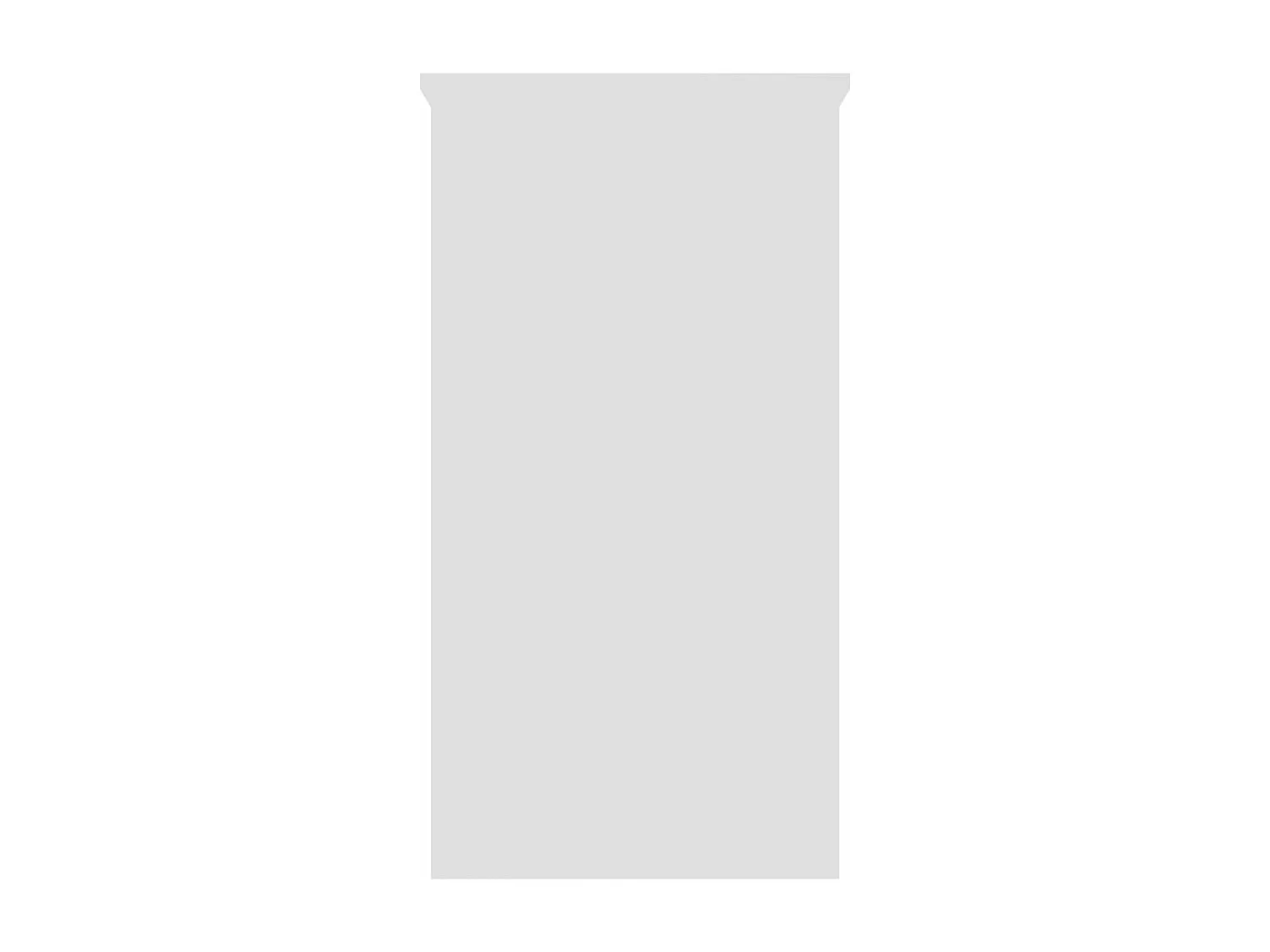 Bureau Blanc 80x40x75 cm Bois d'ingénierie