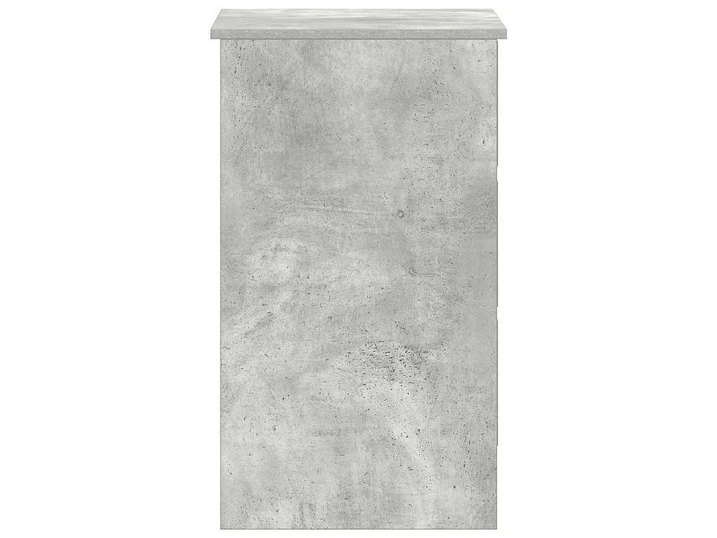 Bureau 90x45x76 cm bewerkt hout betongrijs