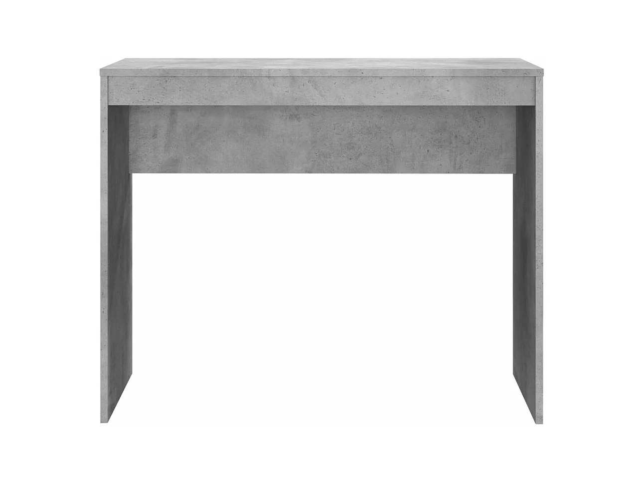 Bureau Gris béton 90x40x72 cm Bois d'ingénierie