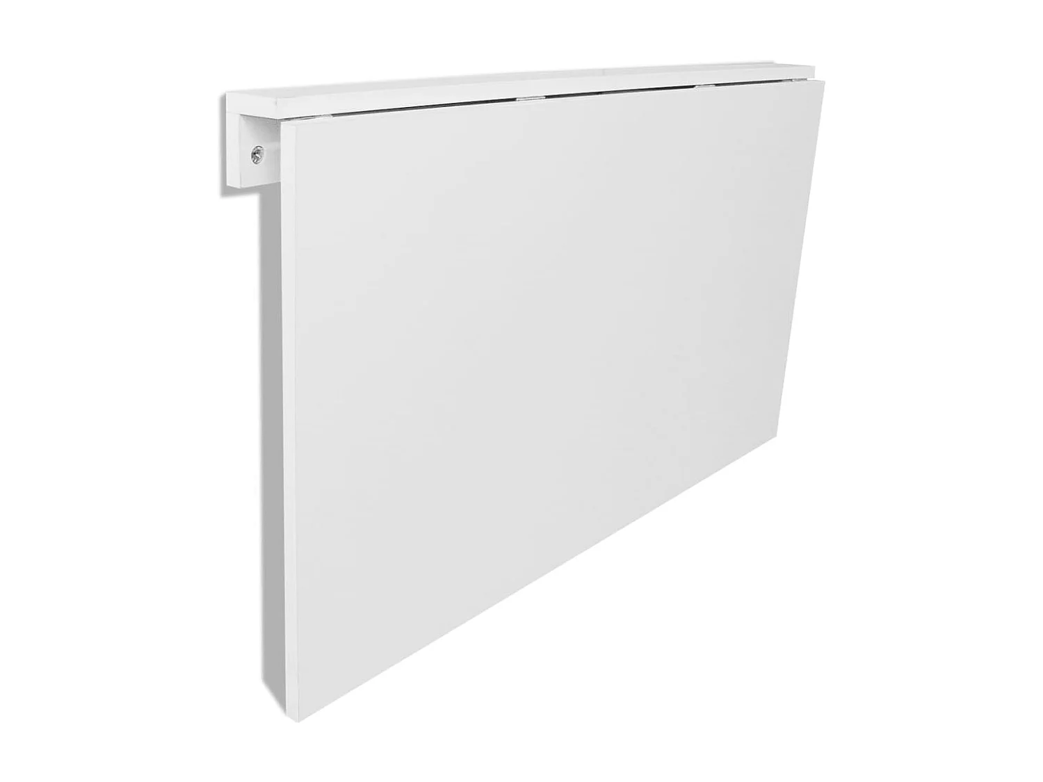 Tavolo Pieghevole da Parete Bianco 100x60 cm