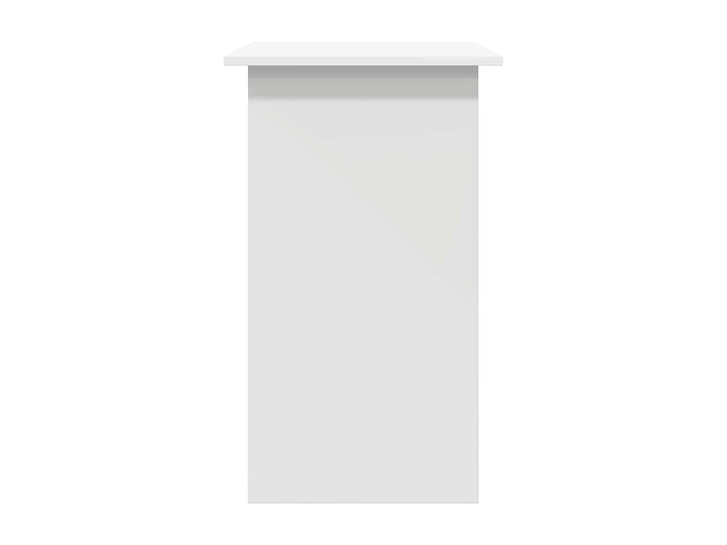 Scrivania Bianca 80x45x74 cm in Legno Multistrato