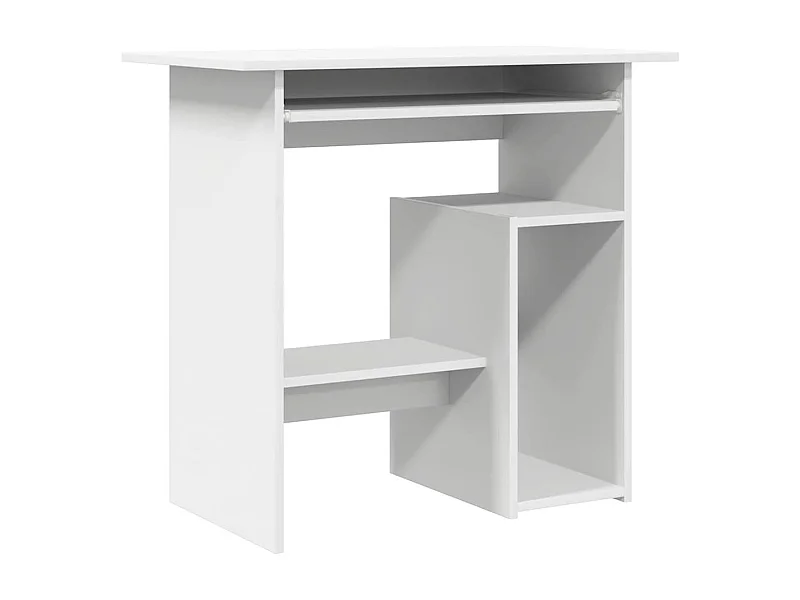 Bureau Blanc 80x45x74 cm Bois d’ingénierie