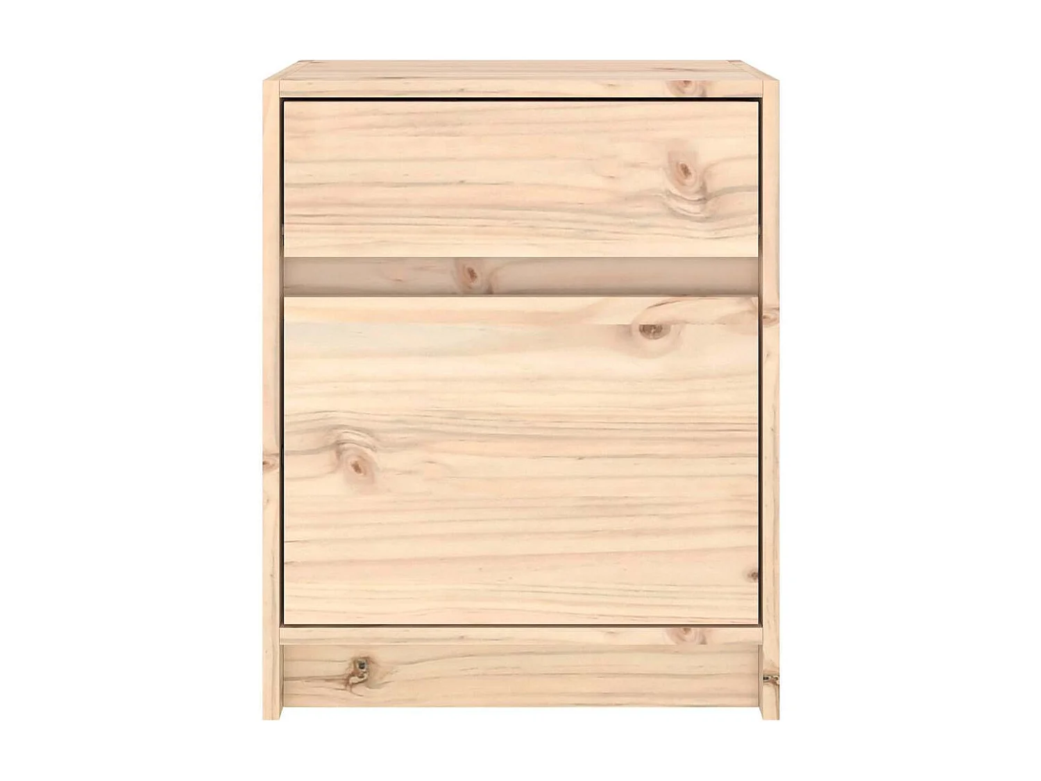 Nachtkastje 40x31x50 cm massief grenenhout