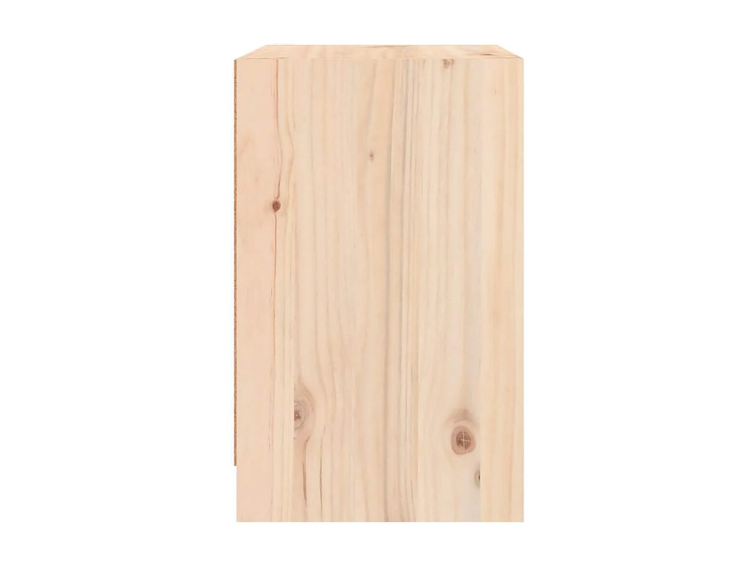 Nachtkastje 40x31x50 cm massief grenenhout