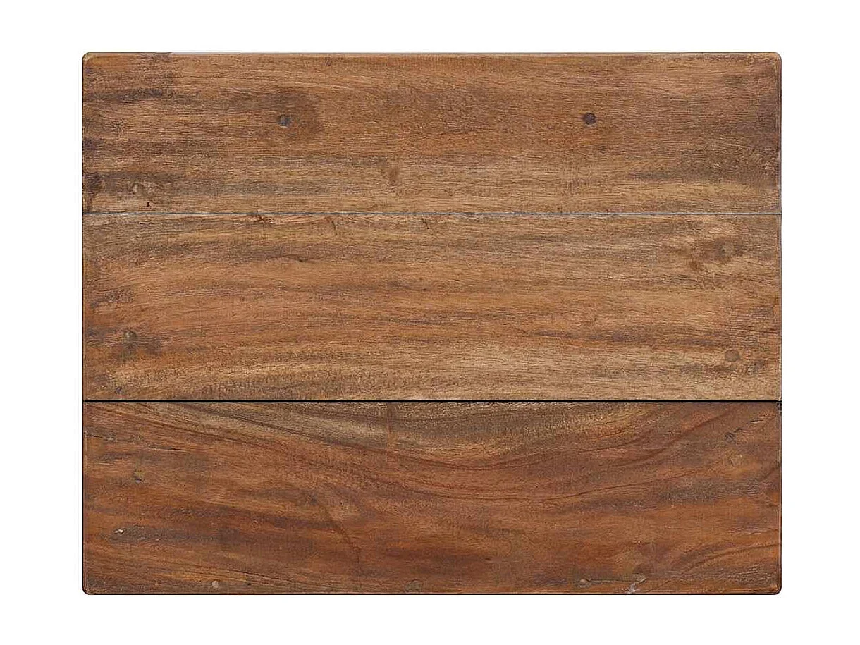 Mesa de cabeceira em madeira de mogno maciça 40x30x51 cm