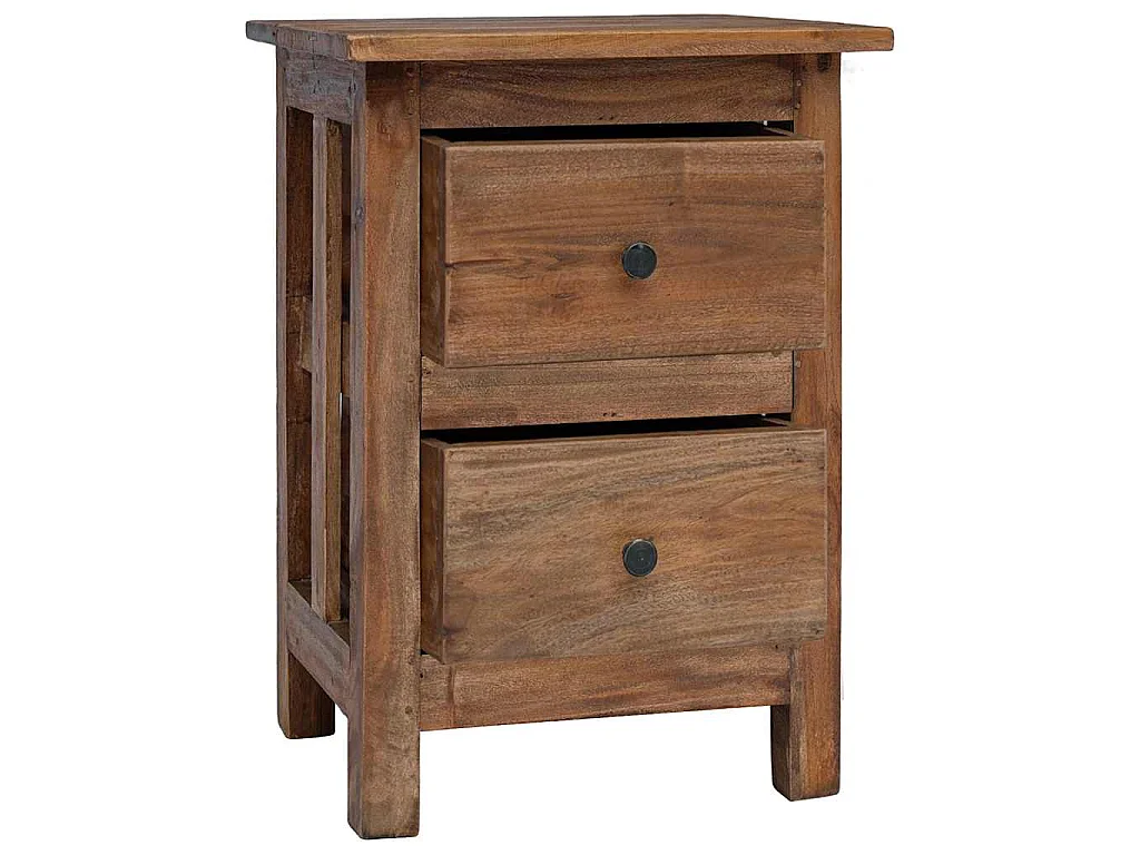 Nachttisch Massives Mahagoniholz 40x30x51 cm