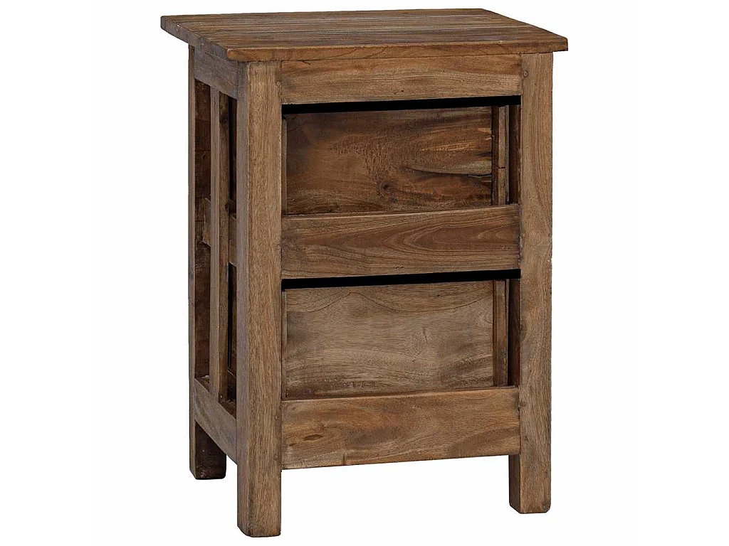 Nachttisch Massives Mahagoniholz 40x30x51 cm